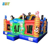 Customized inflatable bounce Micky mouse house bouncy castle inflatable playground commercial bounce