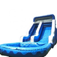 inflatable water slide with pool kids water  pool with slide for amusement  park