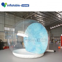 Christmas  human size inflatable snow globe with tunnel entrance for sale