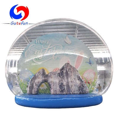 walmart advertising large christmas photo air blow inflatable snow globe for sale