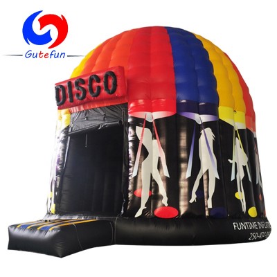 Gutefun kids jumping disco dome inflatable bounce house for sale