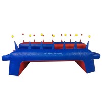 Hot sale cheap inflatable potato floating ball game , hover ball game , inflatable air juggler game for kids