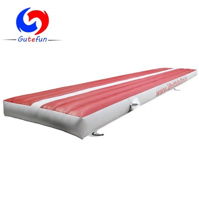 12m*2.6m gymnastics PVC trampoline kids inflatable jumping mats for sale