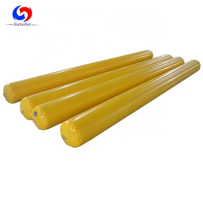 water floating inflatable beam, inflatable water barrier