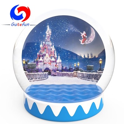 Best advertising human size giant inflatable snow globes for sale